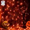 Halloween String Lights – Battery Operated, 9.8 ft, 30 LED Orange, Waterproof, Indoor & Outdoor (Orange)